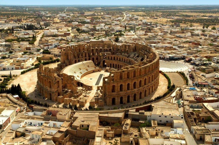Amphitheatre of El Djem, El Djem, Mahdia Governorate, Tunisia